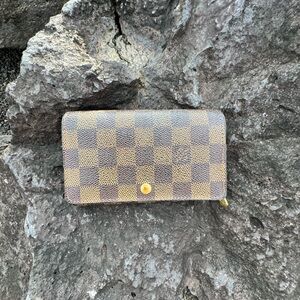 Louis Vuitton Damier Ebene Wallet – Made in Spain